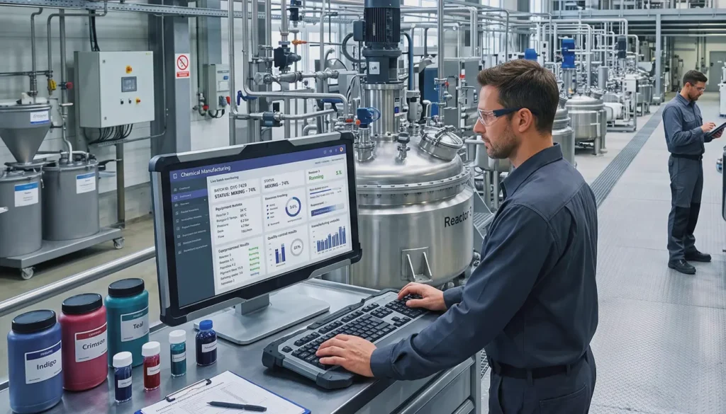 AI Quality & Export Compliance for Dye Makers